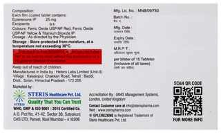 Eplerezone 25 Tablet 15